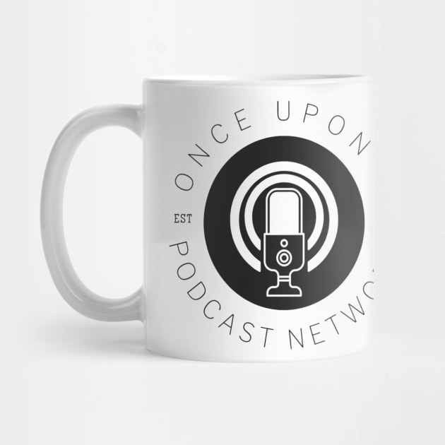 Once Upon a Podcast Network (Black Text) by Once Upon a Podcast Network